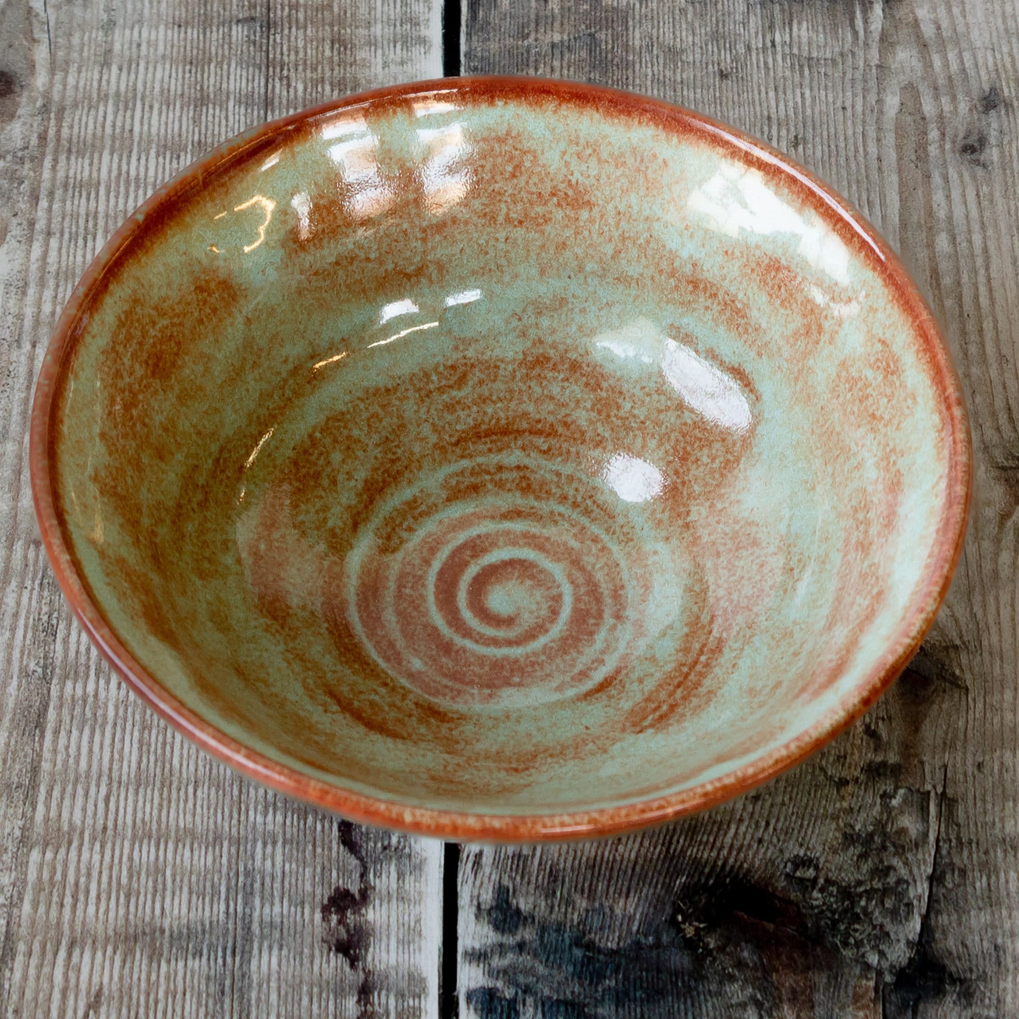 Hand thrown stoneware small trinket bowl or snack bowl - Image 3