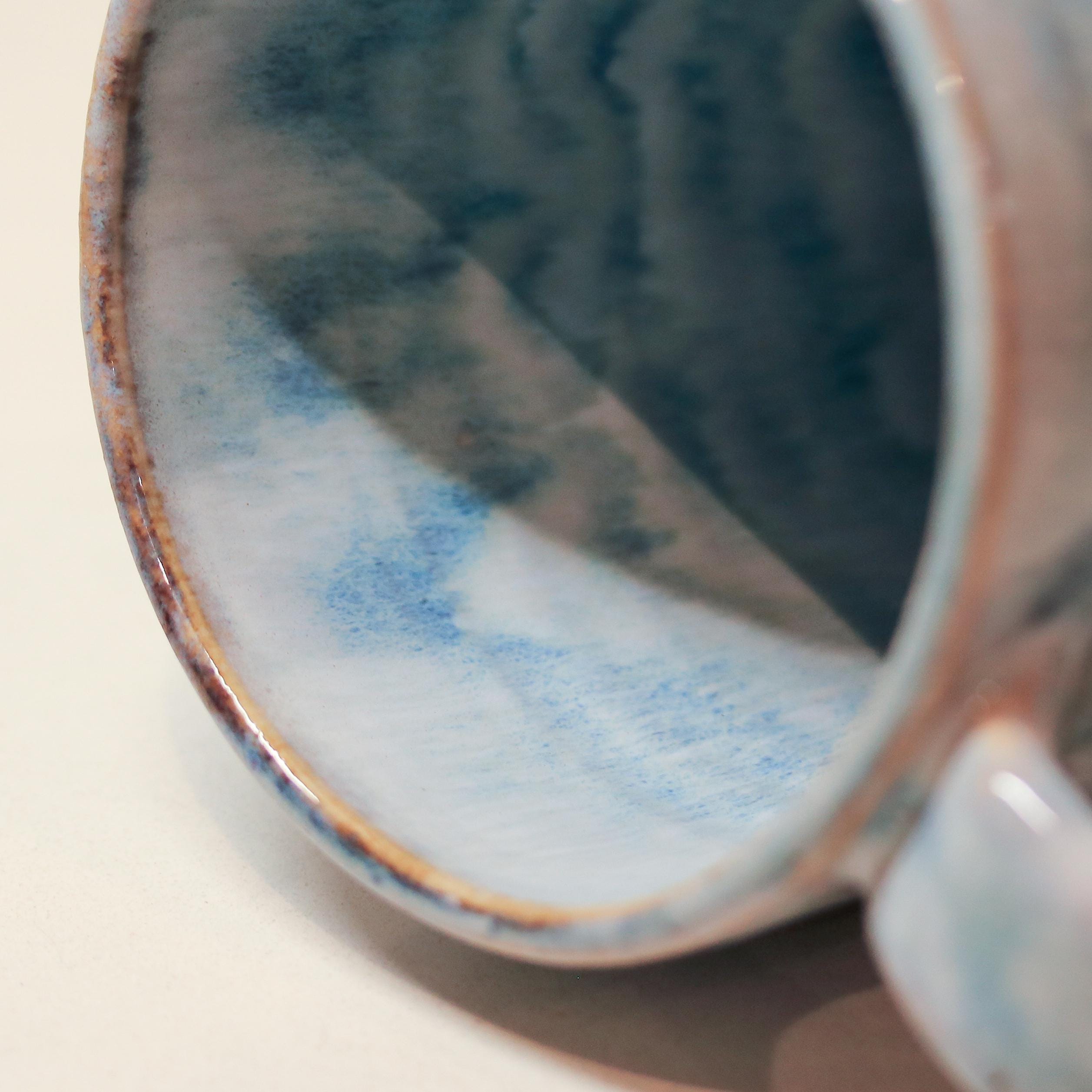Hand thrown Ceramic stoneware 12oz Mug - Image 5