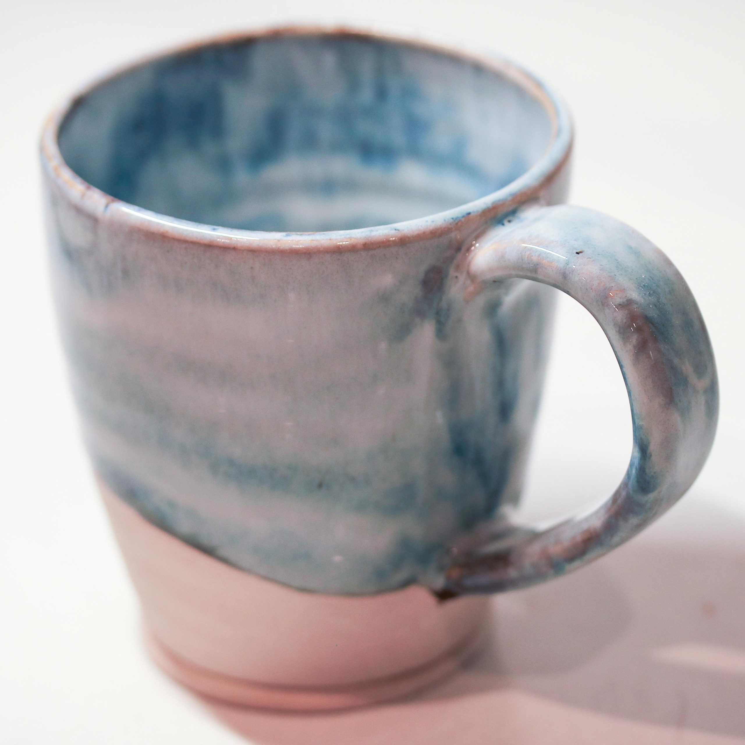 Hand thrown Ceramic stoneware 12oz Mug