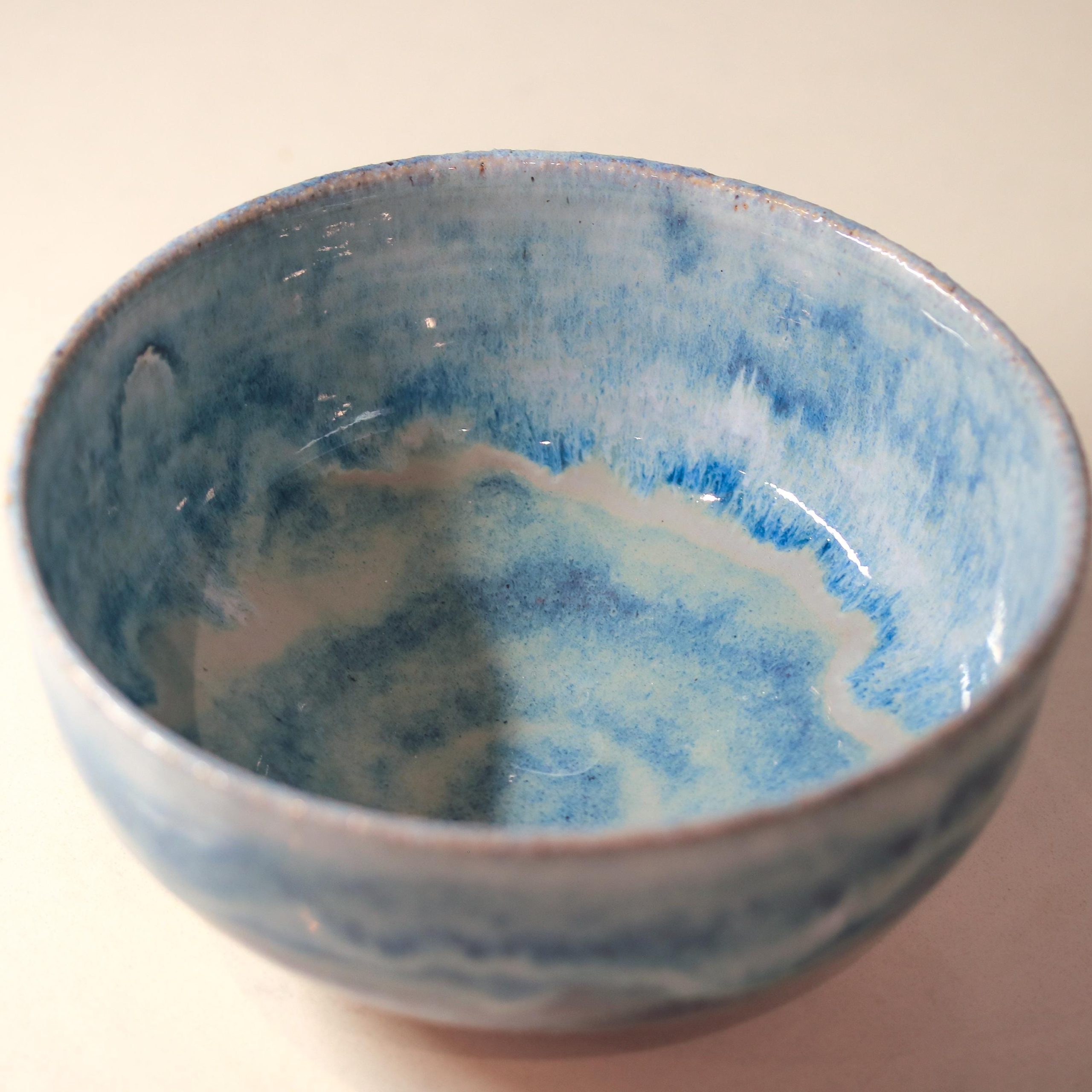 Handmade Ceramic noodle/soup/breakfast bowl - Image 2