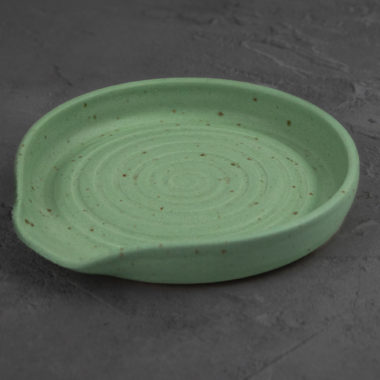 Spoon rest, Hand made, hand thrown stoneware, ceramic glazed spoon rests