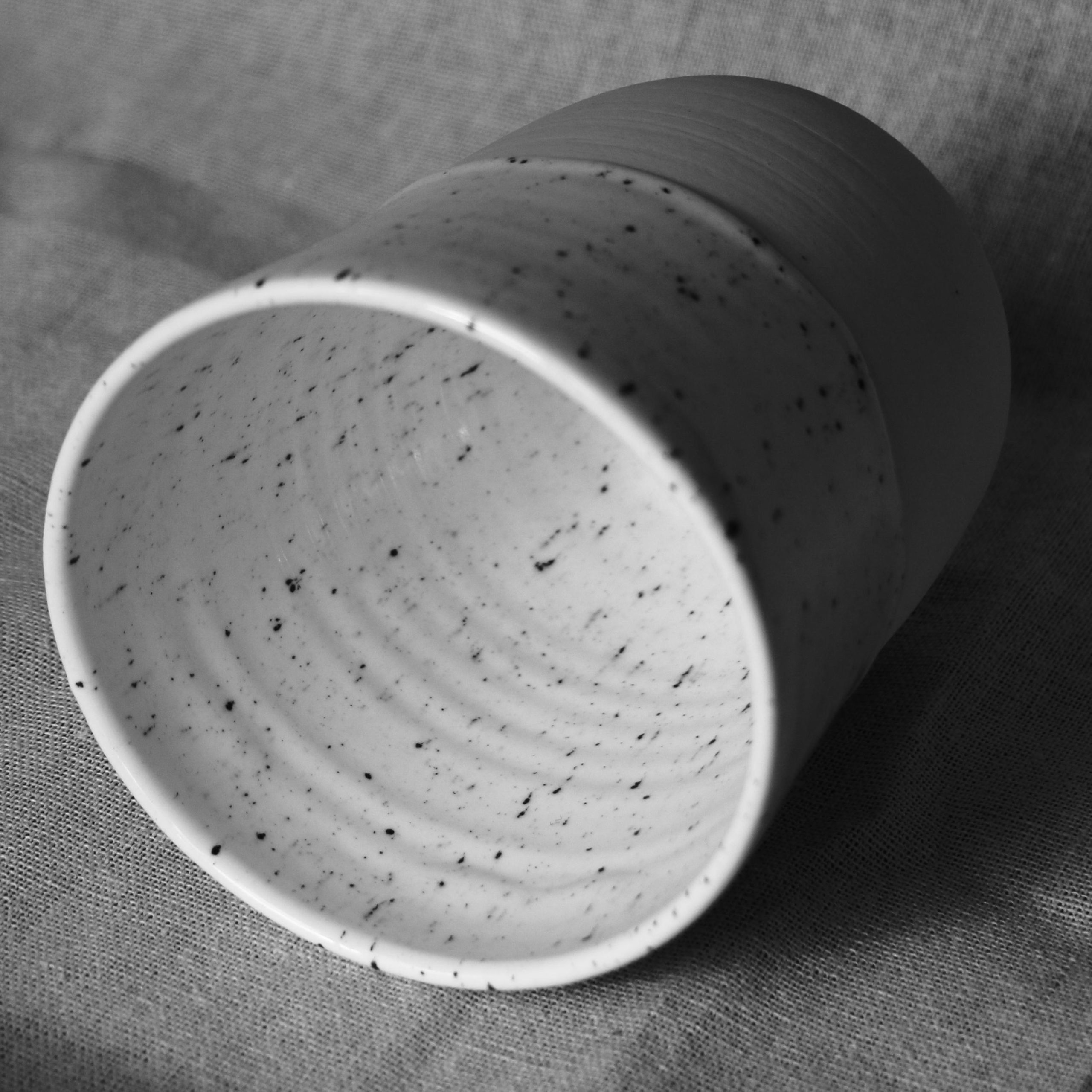 Handmade Ceramic porcelain Vase or Kitchen Utensil holder - Image 4